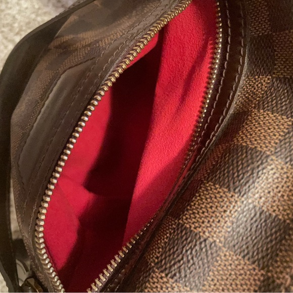 Authentic Louis Vuitton Evora GM Tote Should Bag- Damier Ebene - Picture 4 of 10